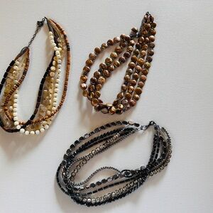 Silpada statement chocker necklaces